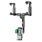 R009 Soporte Universal para Clip de teléfono retráctil para vehículo, espejo retrovisor para coche, soporte para teléfono móvil, R009 (Green)