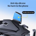 D39 + 105 con clip para rejilla de ventilación Base de ventosa brazo telescópico abrazadera automática soporte para teléfono de coche - Imagen 5