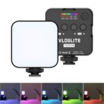 VLOGLITE T64RGB Mini luz de belleza de bolsillo Luz de relleno RGB portátil Luz de relleno de vídeo para cámara de teléfono móvil