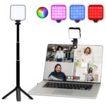 VLOGLITE T64RGB Mini luz de belleza de bolsillo Luz de relleno RGB portátil Luz de relleno de vídeo para cámara de teléfono móvil - Imagen 2