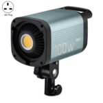 VLOGLITE P100 Luz de relleno de vídeo para fotografía profesional Luz LED COB brillante de alta potencia de 100W, UK Plug