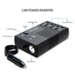 12V a 220V Coche de alta potencia 200W Toma de corriente Cargador de coche Encendedor de cigarrillos Inversor de coche - Imagen 4