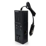 Inversor de corriente para coche de 12V a 220V, toma de corriente de 200W, cargador para encendedor de cigarrillos