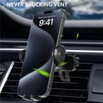 Soporte para teléfono móvil con rotación de 360 grados, soporte para salida de aire de coche - Imagen 3