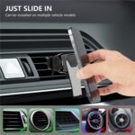 Soporte para teléfono móvil con rotación de 360 grados, soporte para salida de aire de coche - Imagen 4