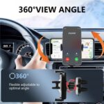 Soporte para teléfono móvil con rotación de 360 grados, soporte para salida de aire de coche - Imagen 5