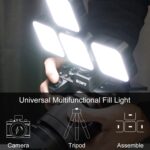 VLOGLITE W36 Mini cámara para teléfono Vlog Luz de relleno LED Luz de video de belleza portátil - Imagen 2