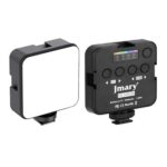 JMARY FM-69RGB Mini luz de vídeo RGB portátil, luz para cámara, lámpara de iluminación para fotografía