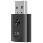 Adaptador USB Bluetooth 5.3 M08 Receptor de audio inalámbrico para llamadas manos libres para automóvil