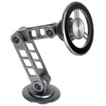 Soporte para teléfono móvil con brazo robótico ajustable G198, soporte magnético para parabrisas de salpicadero de coche, G198 Grey