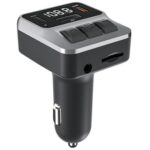 Adaptador de carga rápida C65 con puerto dual tipo C PD de 30 W, transmisor FM Bluetooth para coche
