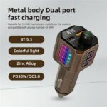 Adaptador de cargador para encendedor de cigarrillos de automóvil C70, aleación de zinc, PD, 30 W, carga rápida - Imagen 2