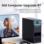 Adaptador auxiliar W15 Bluetooth 5.3, USB, transmisor y receptor de audio para automóvil 2 en 1 - Imagen 3