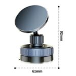 Soporte magnético para teléfono de coche con ventosa ajustable multiángulo T26 - Imagen 2