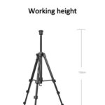 Trípode de viaje telescópico YUNTENG VCT-6680 de 152 cm para cámara y teléfono - Imagen 5