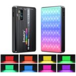 JMARY FM-150RGB - Luz LED RGB portátil para fotografía y vídeo (para smartphone, portátil, cámara, etc.) - Imagen 2