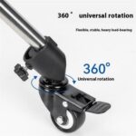 YUNTENG VCT-800 - Rodillos para trípode de estudio fotográfico (3 unidades) - Imagen 4
