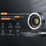 Adaptador de montura de lente de cámara con enfoque automático VILTROX EF-Z2 0.71X para montura Canon EF a Nikon Z - Imagen 3
