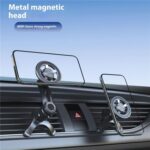 V005 360 Degree Rotatable Air Vent Holder Bracket Compatible With MagSafe Car Phone Mount, V005 (Gear Type) - Imagen 2