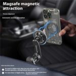 V005 360 Degree Rotatable Air Vent Holder Bracket Compatible With MagSafe Car Phone Mount, V005 (Single Hole) - Imagen 12