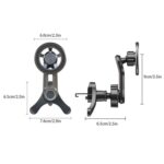 V005 360 Degree Rotatable Air Vent Holder Bracket Compatible With MagSafe Car Phone Mount, V005 (Single Hole) - Imagen 14