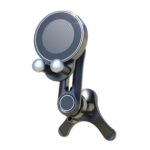 Soporte para teléfono móvil con ángulo ajustable V004, compatible con MagSafe para coche, soporte para ventilación de aire