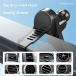 Soporte para teléfono móvil con ángulo ajustable V004, compatible con MagSafe para coche, soporte para ventilación de aire - Imagen 3