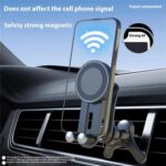 Soporte para teléfono móvil con ángulo ajustable V004, compatible con MagSafe para coche, soporte para ventilación de aire - Imagen 4