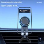 Soporte para teléfono móvil con ángulo ajustable V004, compatible con MagSafe para coche, soporte para ventilación de aire - Imagen 5