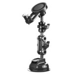 XWJ037 Soporte para teléfono móvil con base de ventosa y brazo largo, tipo corto, MagSafe para coche