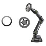 XWJ-JX04 Dashboard Windshield Magnetic Car Mount Suction Cup Base Long Arm Holder, XWJ-JX04 (Gear Type)