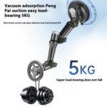 XWJ-JX04 Dashboard Windshield Magnetic Car Mount Suction Cup Base Long Arm Holder, XWJ-JX04 (Single Hole) - Imagen 10