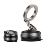 Soporte para teléfono con ventosa manos libres D1X, plegable, magnético, para coche