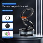 Soporte magnético para teléfono con ventosa de 360 grados, ajustable y plegable para coche SD07 - Imagen 5