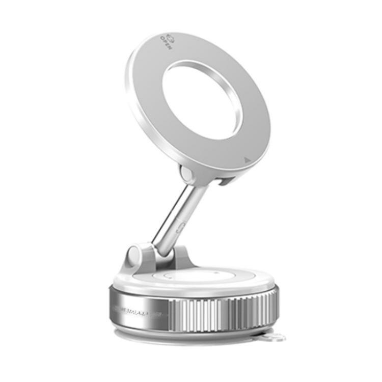SYA002914301B.jpg K007 Dashboard Stand 360 Degree Rotation Car Suction Cup Base Magnetic Mount Phone Holder, K007 (White) - Imagen 1