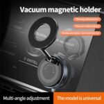 K007 Dashboard Stand 360 Degree Rotation Car Suction Cup Base Magnetic Mount Phone Holder, K007 (Black) - Imagen 3
