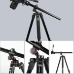 Trípode monopié 2 en 1 para cámara DSLR con cabezal esférico panorámico de 360 grados JMARY KS355+HG60 - Imagen 5