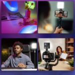 VLOGLITE K10RGB Luz LED RGB de bolsillo ultradelgada para cámara, fotografía, videografía y selfies - Imagen 5