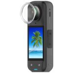 Rotating Optical Tempered Glass Lens Guard Protective Cover, For Insta360 X5