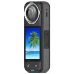 Rotating Optical Tempered Glass Lens Guard Protective Cover, For Insta360 X5 - Imagen 3