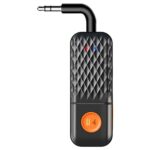 Transmisor y receptor de audio inalámbrico T90 con entrada auxiliar de 3,5 mm y adaptador Bluetooth para coche.