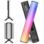 VLOGLITE B15RGB Lámpara de ambiente RGB para fotografía y transmisión en vivo, barra de luz LED de mano