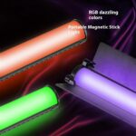 VLOGLITE B15RGB Lámpara de ambiente RGB para fotografía y transmisión en vivo, barra de luz LED de mano - Imagen 2