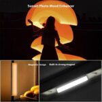 VLOGLITE B15RGB Lámpara de ambiente RGB para fotografía y transmisión en vivo, barra de luz LED de mano - Imagen 5