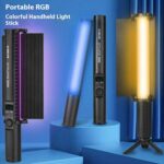 VLOGLITE B20RGB - Luz de relleno LED magnética de mano con 20 modos RGB para fotografía - Imagen 2