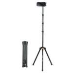 YUNTENG VCT-5229 Soporte de suelo plegable con altura ajustable para smartphones y tabletas
