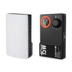 Lámpara de estudio fotográfico VLOGLITE K15RGB para cámara, luz de relleno a todo color de 15 W, luz LED RGB para video - Imagen 3