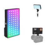 Lámpara de estudio fotográfico VLOGLITE K15RGB para cámara, luz de relleno a todo color de 15 W, luz LED RGB para video - Imagen 4
