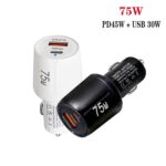 Cargador de coche TE-P63 PD45W con USB-C+USB 3.0 y compatibilidad con múltiples protocolos, TE-P63 - Imagen 3