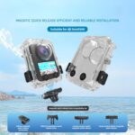 Accesorios para estuches protectores impermeables de liberación rápida para buceo totalmente invisibles, Quick-Release Waterproof Case - Imagen 3